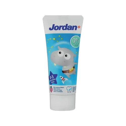 jordan kids toothpaste 0-5 years tube 50ml