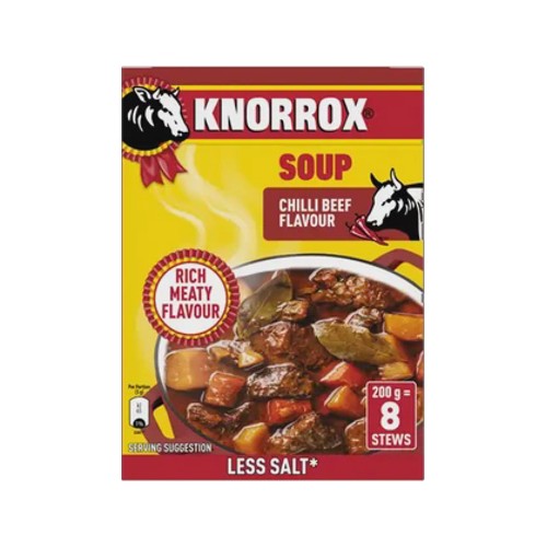 Knorrox Chilli Beef Flavoured Thickening Soup 200g