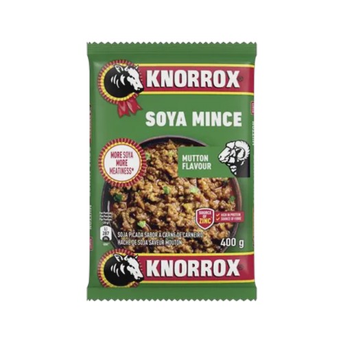 knorrox mutton flavoured soya mince 400g