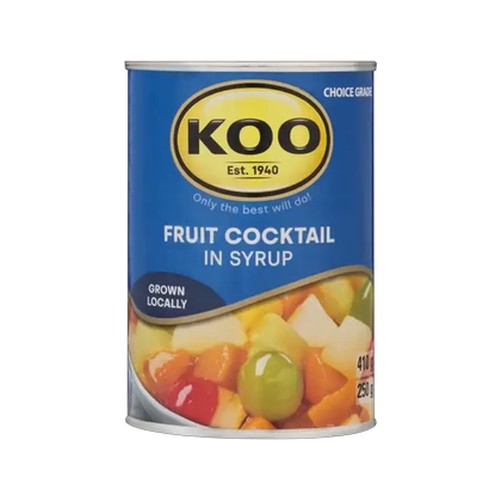 koo fruit cocktail in syrup 410g