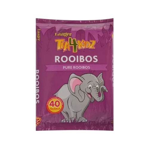 laager tea4kidz pure rooibos teabags 40 pack