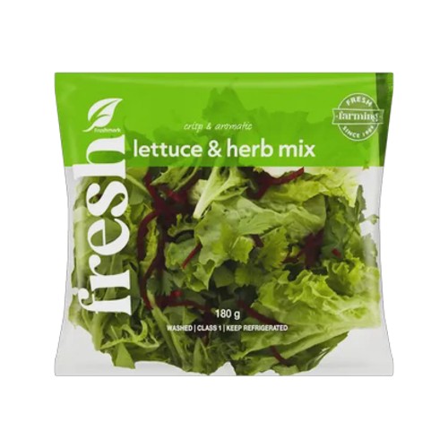 lettuce & herb mix 180g