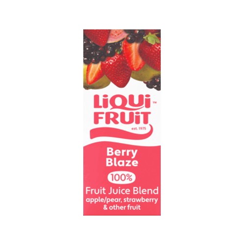 Liqui Fruit Berry Blaze Fruit Juice Box 200ml