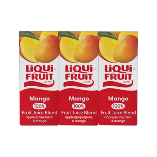 Liqui Fruit Mango 100 Fruit Juice Blend 6 x 200ml