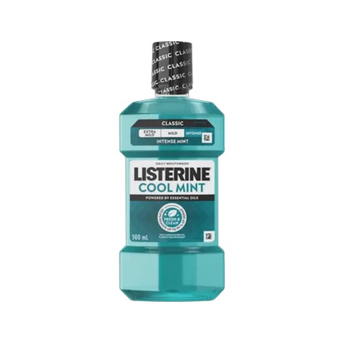 listerine cool mint daily mouthwash 500ml