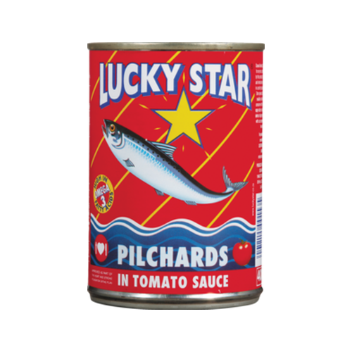Lucky Star Pilchards In Tomato Sauce Tin 400g