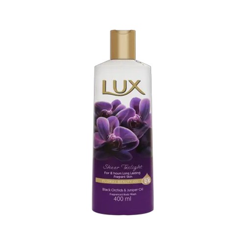 lux sheer twilight moisturizing body wash 400ml
