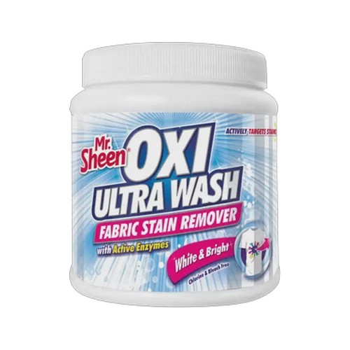 mr sheen oxi ultra wash fabric stain remover 400g