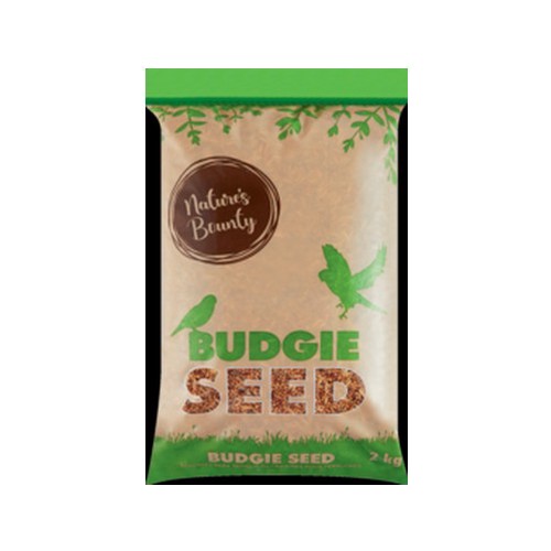 Nature's Bounty Budgie Seed Bird Food 2kg