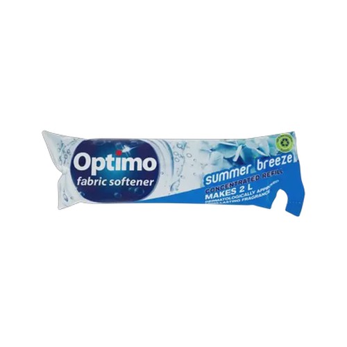 optimo summer breeze concentrated fabric softener refill 500ml