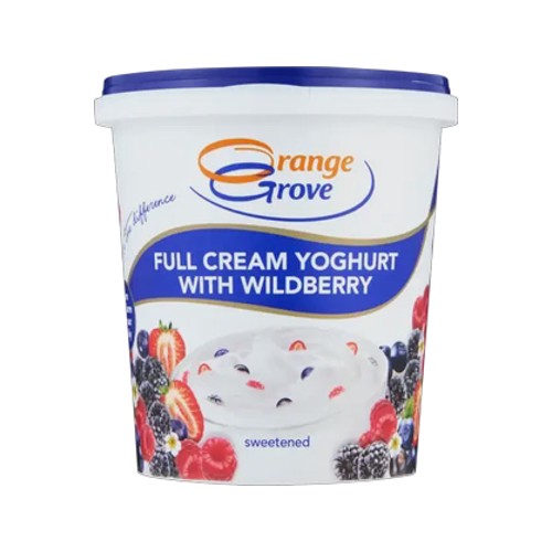 Orange Grove Full Cream Yoghurt with Wildberry 1kg