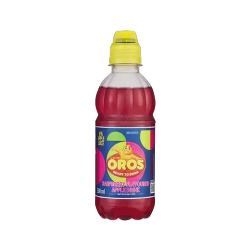 oros raspberry flavoured apple drink 300ml