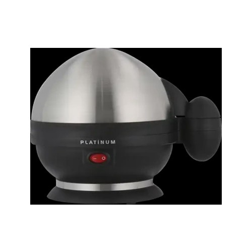 platinum egg boiler black & silver 320w