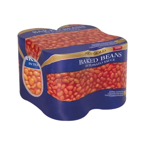 Pot O' Gold Baked Beans In Tomato Sauce Cans 4 x 410g