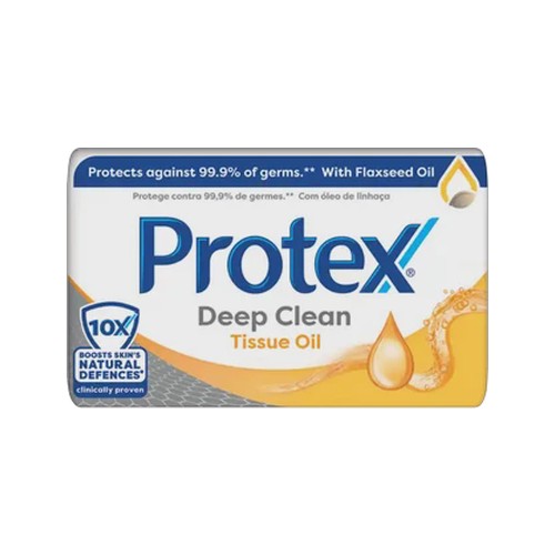 protex deep clean tissue oil anti-germ bath soap 150g
