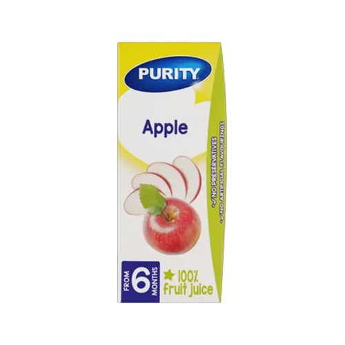 purity from 6 months 100 apple fruit juice 200ml