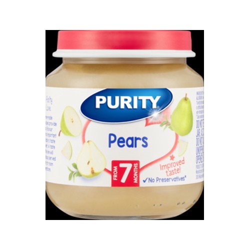 PURITY Pears Baby Food 125ml