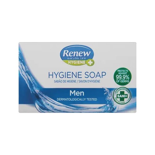 renew men hygiene bath soap 175g