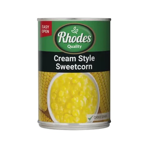 rhodes quality cream style sweetcorn 410g