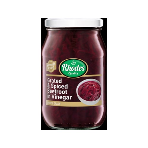 Rhodes Quality Grated Beetroot 385g