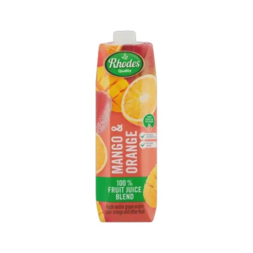 Rhodes Quality Mango & Orange 100 Fruit Juice Blend 1l