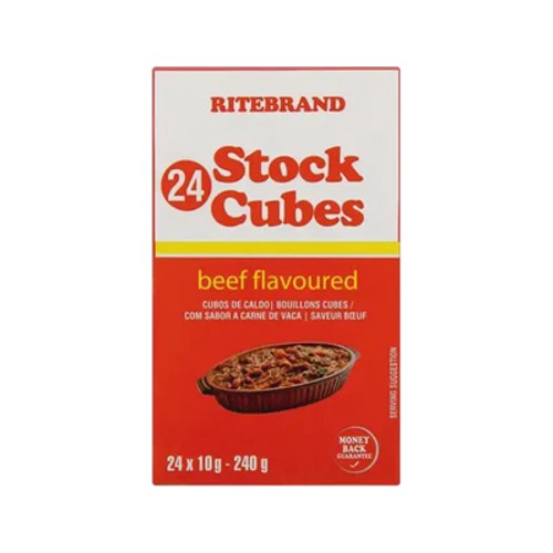 Ritebrand Beef Flavoured Stock Cubes 24 pack