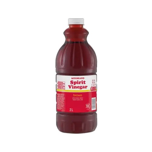 ritebrand brown spirit vinegar 2l
