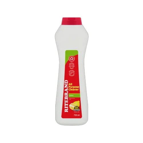 ritebrand lemon all purpose cleaner 750ml