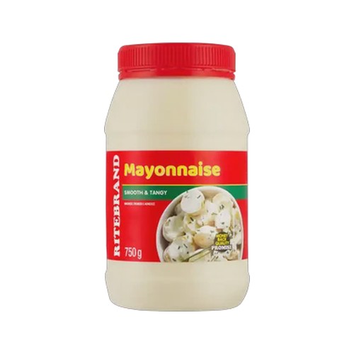 ritebrand mayonnaise 750g