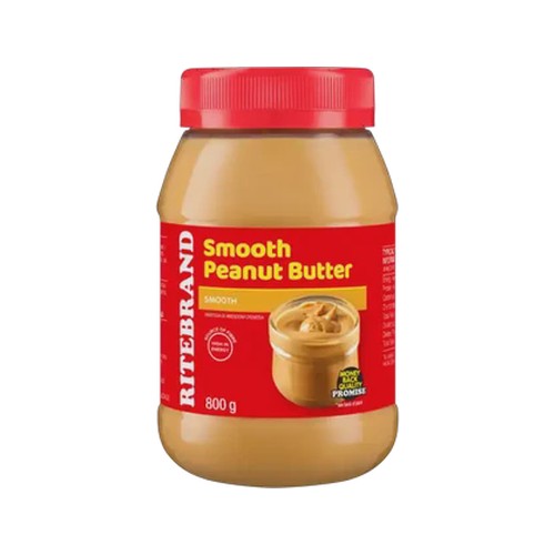 ritebrand smooth peanut butter 800g