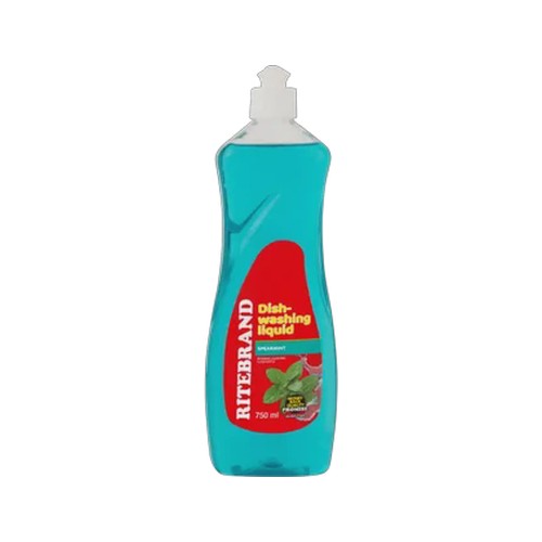 ritebrand spearmint dishwashing liquid 750ml