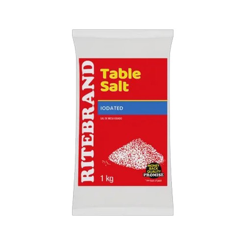 ritebrand table salt 1kg