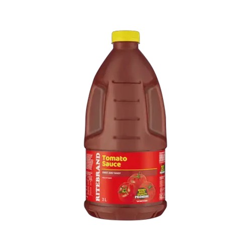 ritebrand tomato sauce 2l