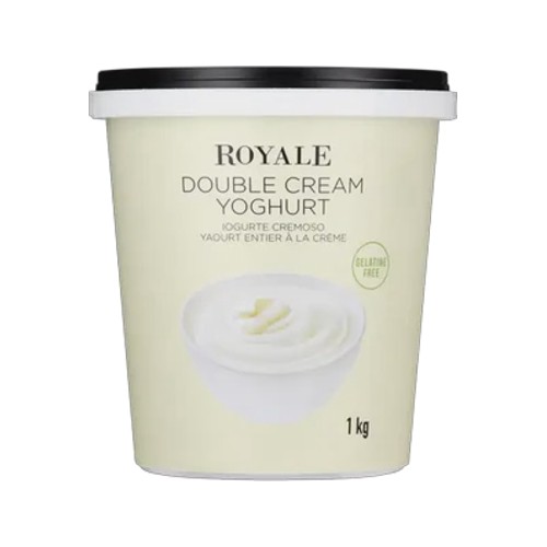 royale double cream plain yoghurt 1kg
