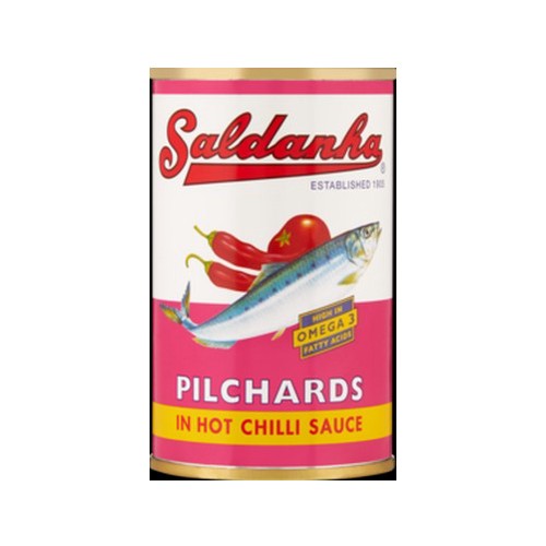Saldanha Hot Chilli Pilchards Can 155g