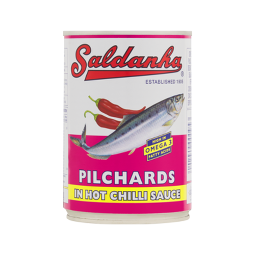 Saldanha Pilchards in Hot Chilli Sauce 400g