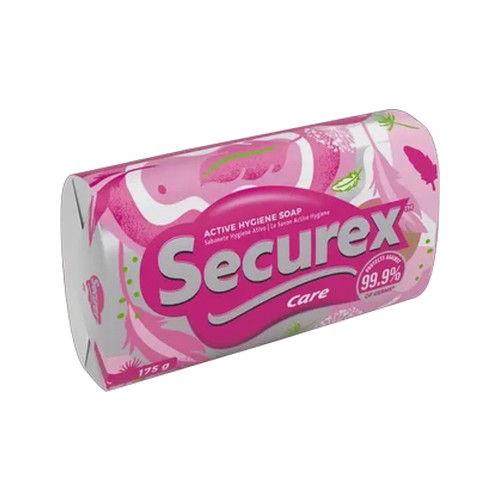 securex care active hygiene bar soap 175g