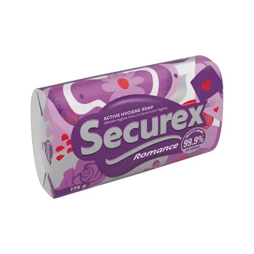 securex romance active hygiene bar soap 175g