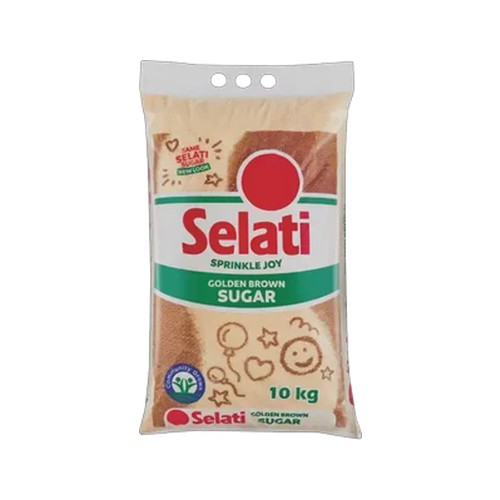 selati golden brown sugar 10kg