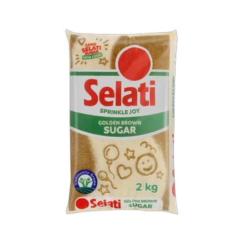 selati golden brown sugar 2kg