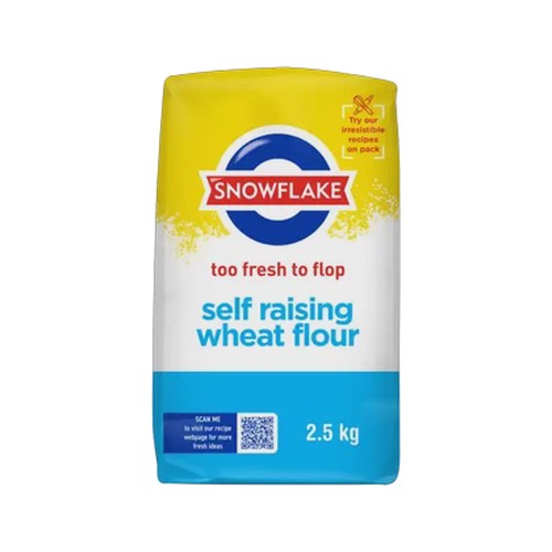 snowflake self raising self raising wheat flour 25kg