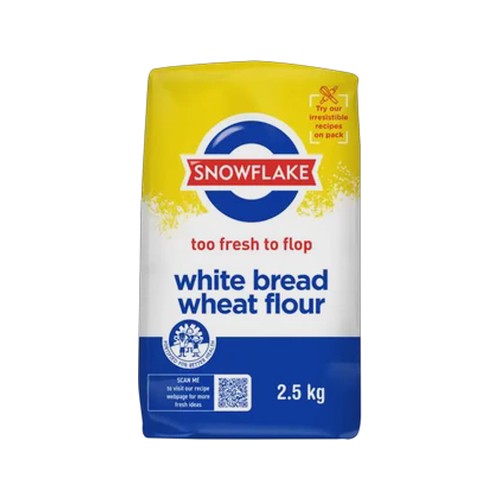 snowflake white bread wheat flour 25kg
