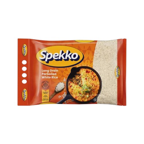 spekko long grain parboiled white rice 5kg