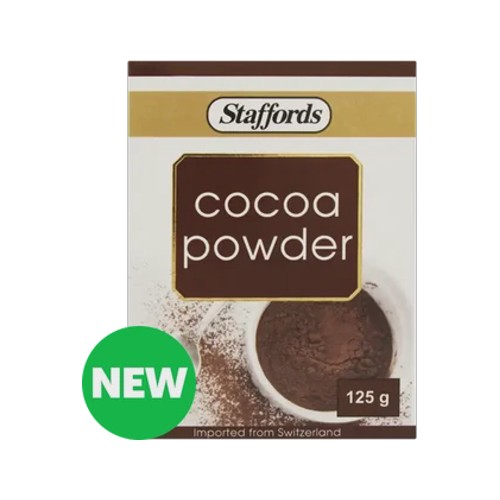 Staffords Cocoa Powder 125g