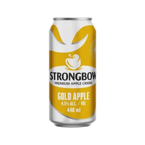 strongbow gold apple premium apple cider can 440ml