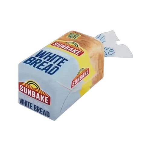 sunbake thick slice white bread 700g