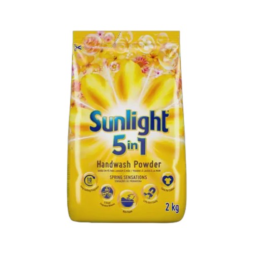 sunlight spring sensations 5-in-1 hand washing powder 2kg