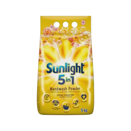sunlight spring sensations 5-in-1 handwash powder 5kg