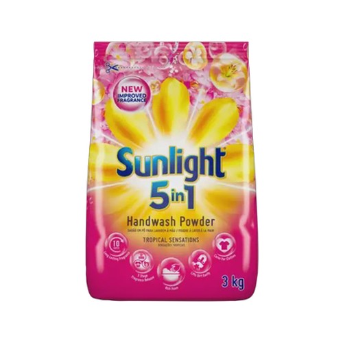 sunlight tropical sensations 5-in-1 handwash powder 3kg
