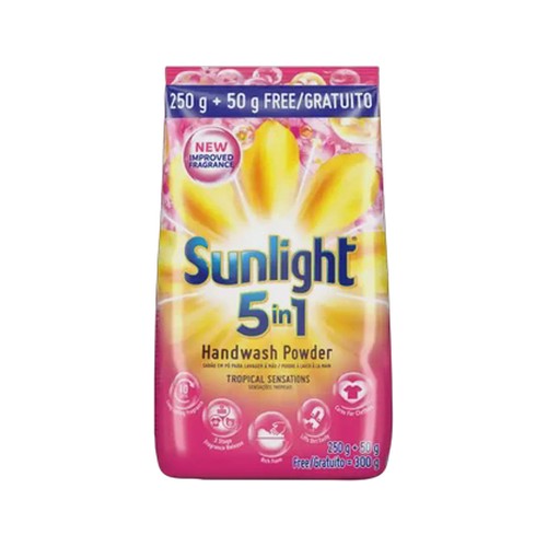 sunlight tropical sensations 5-in-1 handwash powder 300g